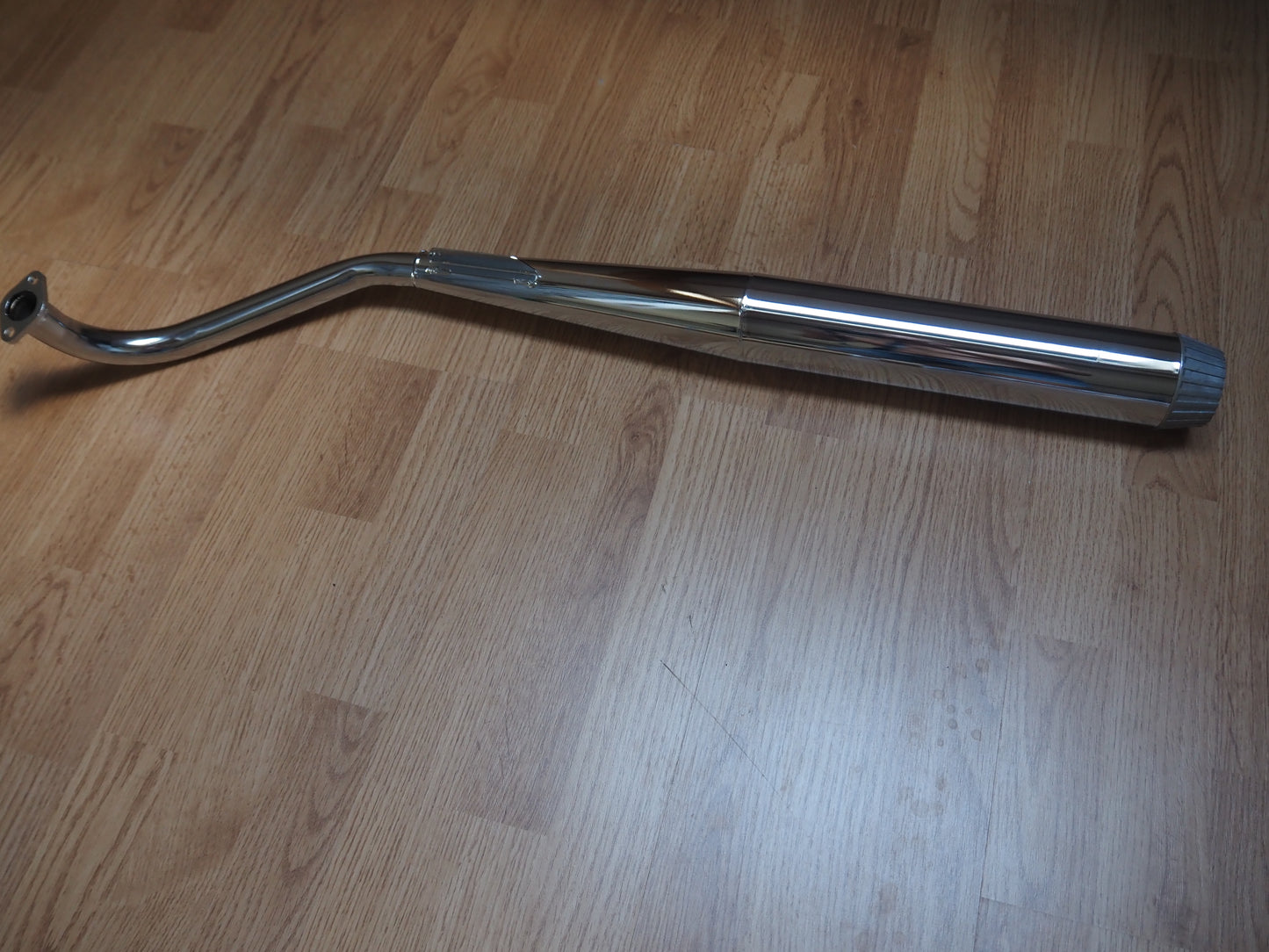 Uitlaat chroom Tomos 4L / APN