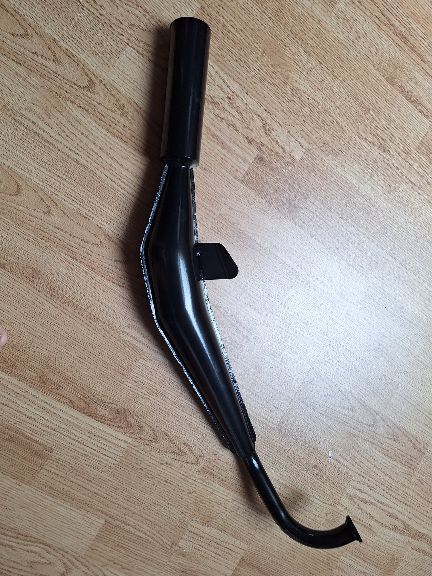 Uitlaat Tomos AT50 / BT50 supersport zwart