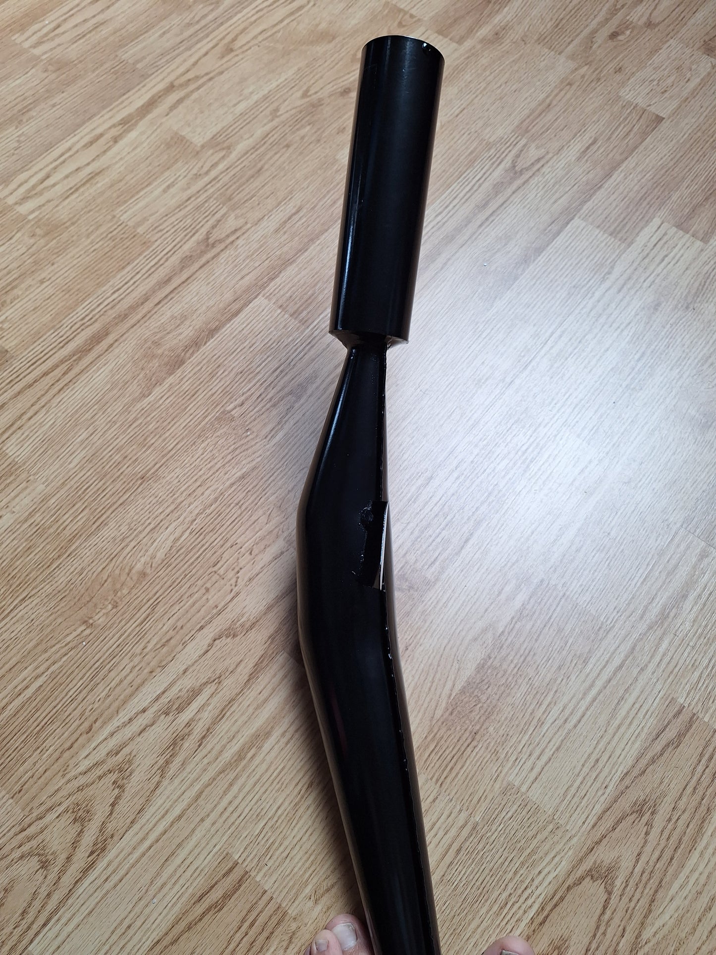 Uitlaat Tomos AT50 / BT50 supersport zwart