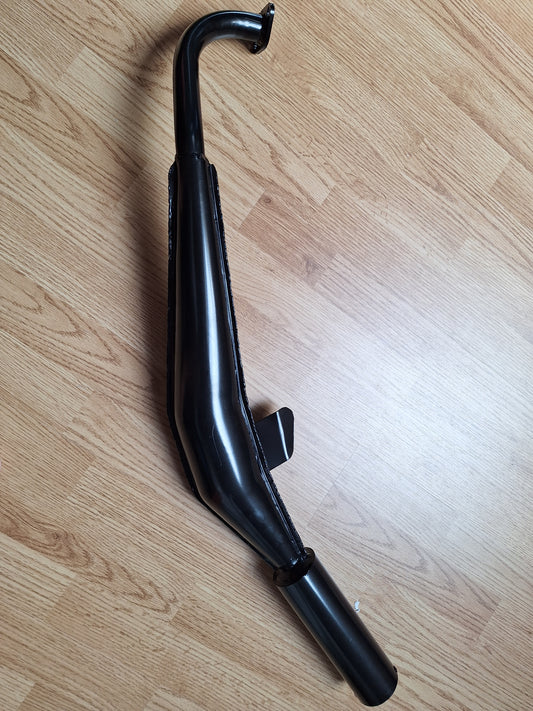 Uitlaat Tomos AT50 / BT50 supersport zwart