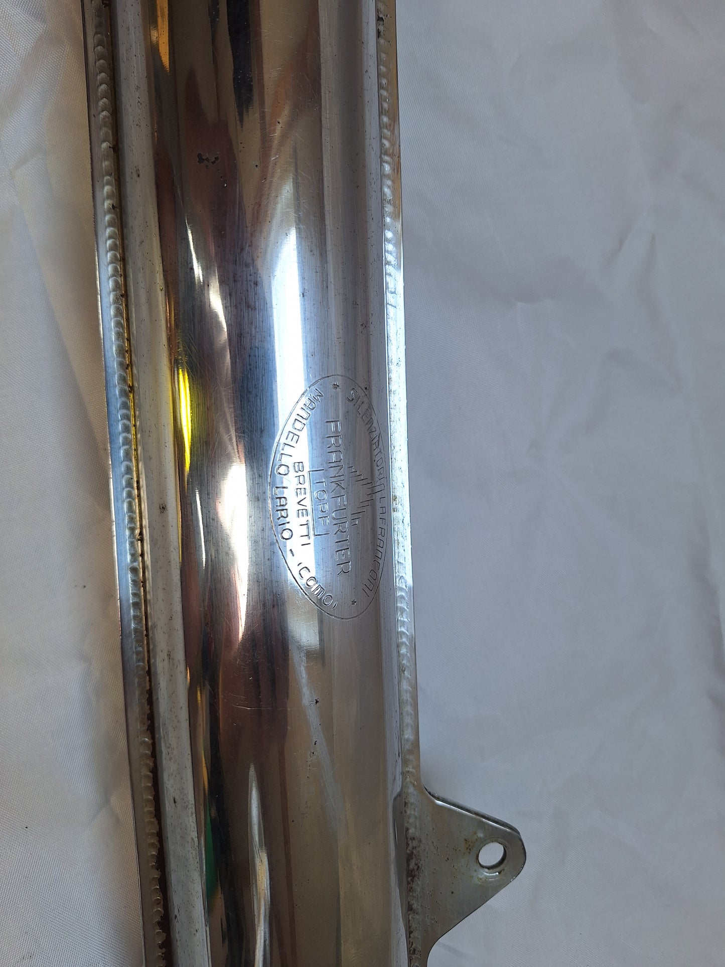 Uitlaat compleet Benelli / MotoBi 23mm 2e hands