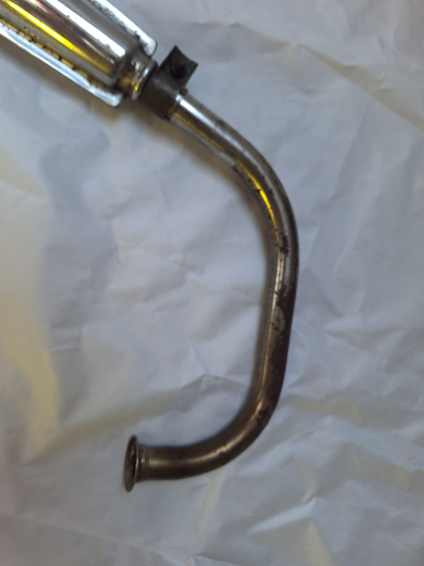 Uitlaat compleet Benelli / MotoBi 23mm 2e hands