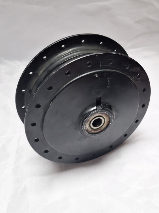 Voornaaf compleet Grimeca Benelli / Motobi / Guzzi 50 Cross / Universeel zwart NOS