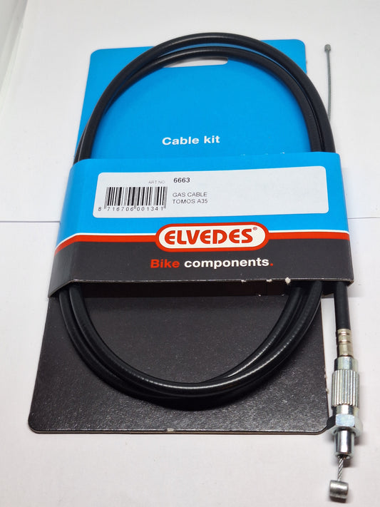 Gaskabel Tomos A35 Elvedes A-kwaliteit