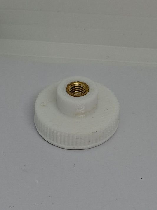 Kastknop zijkap Tomos Sprint Electronic wit