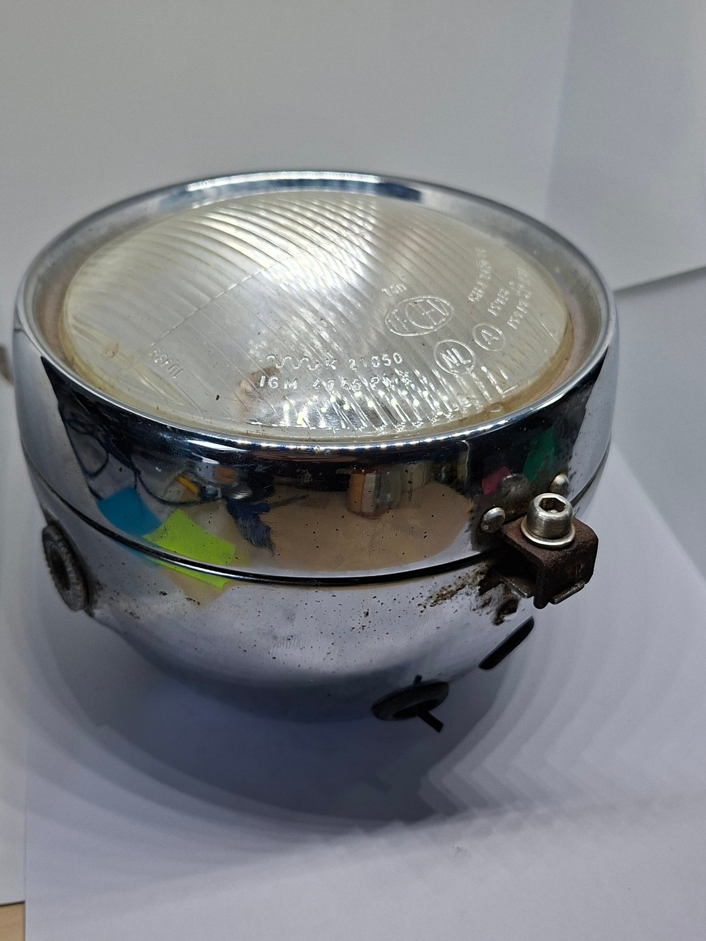 Koplamp Benelli / MotoBi / Moto Guzzi / Jamathi / Universeel 2e hands CEV Tipo 130 (2)