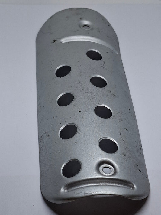 Hitteschild Tomos uitlaat