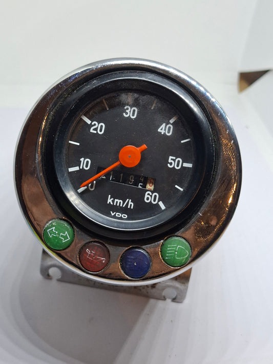 Kilometerteller met chroom huis Tomos Revival / Youngst'r (2)