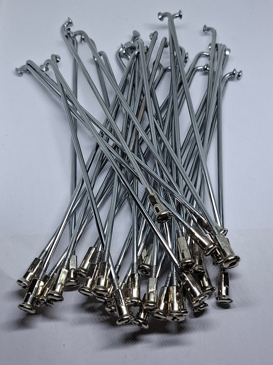 Spakenset 3,5x180mm Tomos 4L / ATX chroom A-kwaliteit dik