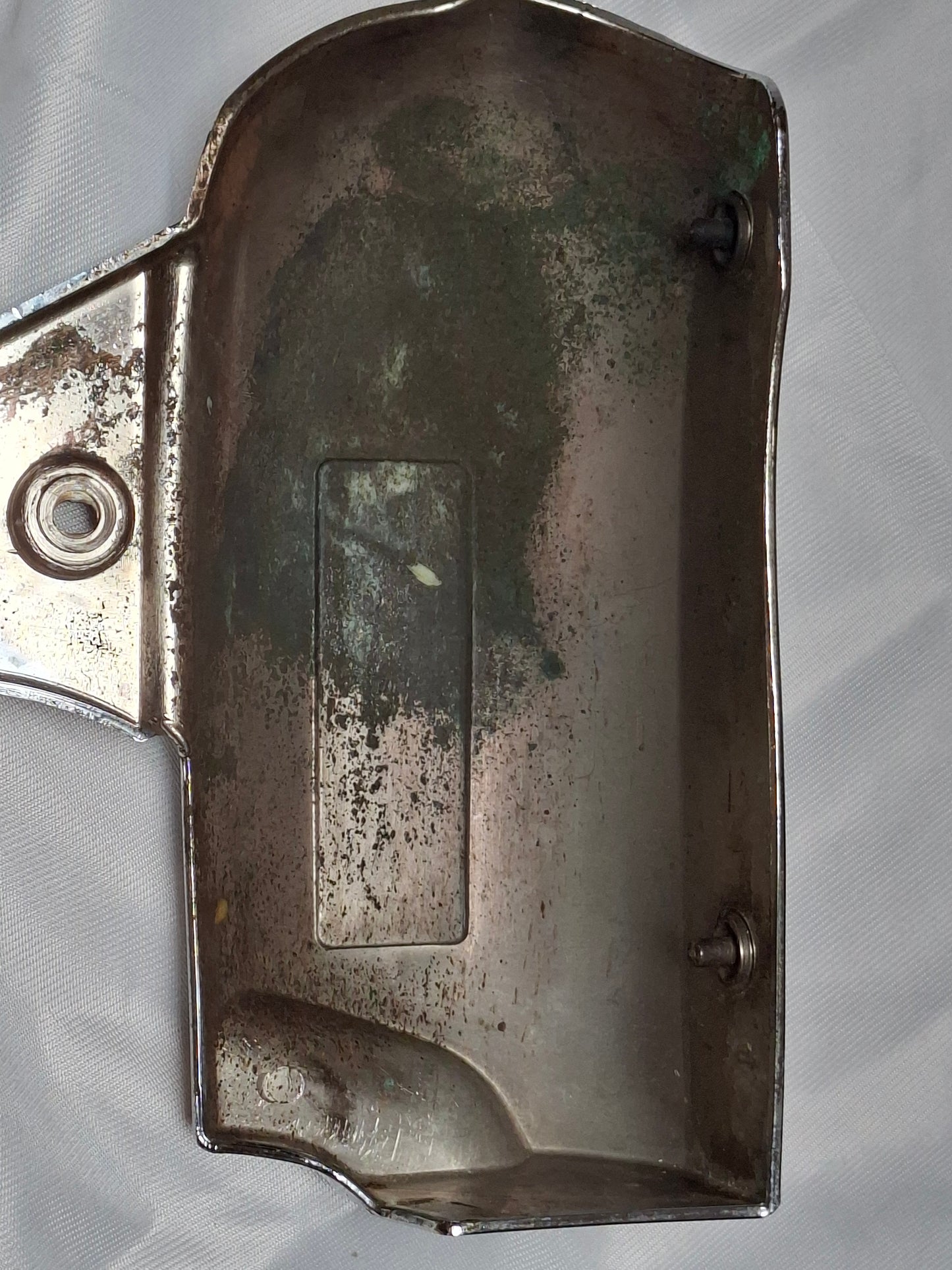 Motorscherm Tomos Revival links chroom