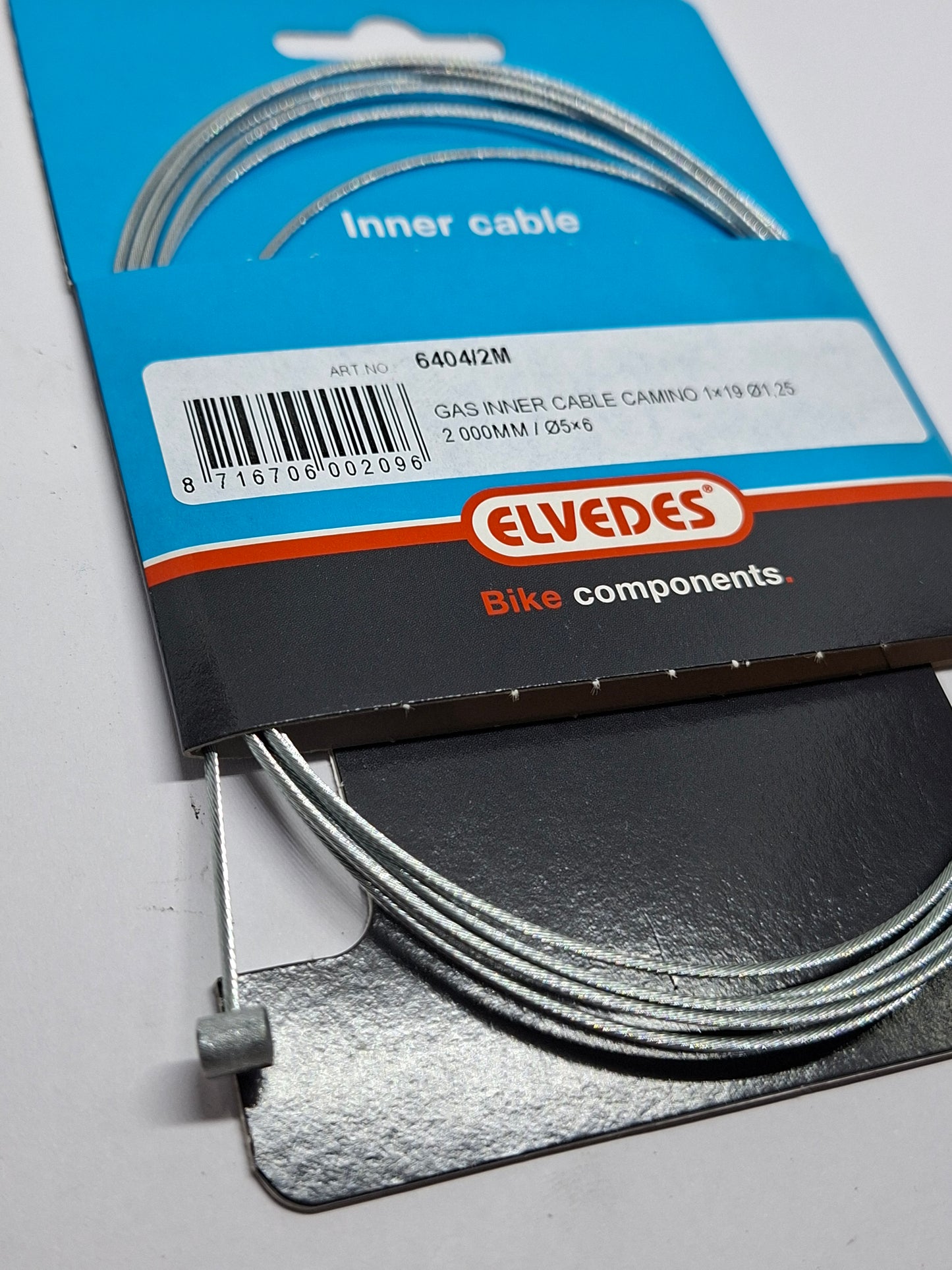 Binnenkabel gas gaskabel Camino / universeel Elvedes A-kwaliteit