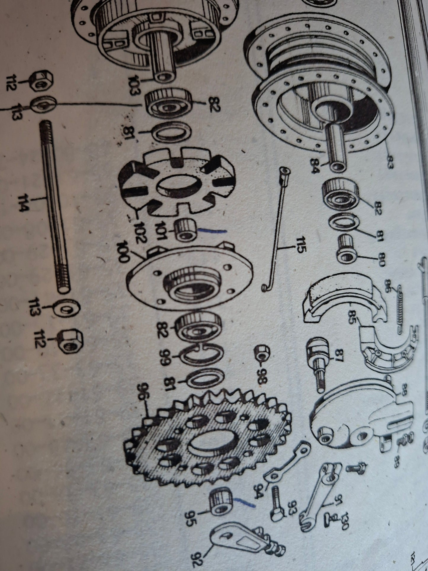 Seegerring tandwieldrager Benelli / MotoBi / Moto Guzzi