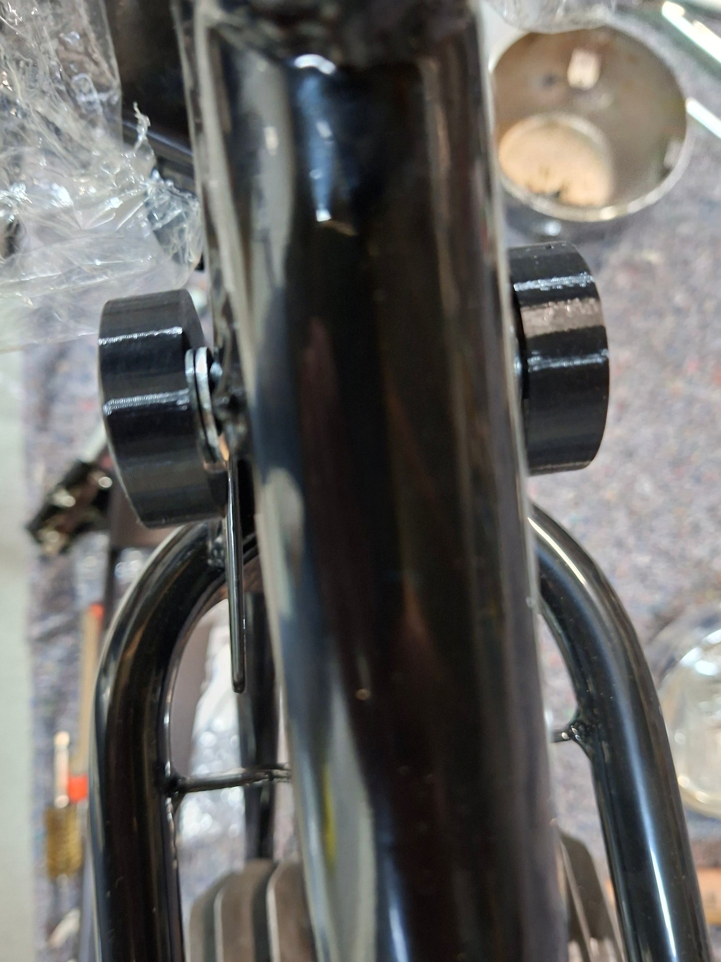 Tankrubber set voorzijde Benelli T50 / GTV50