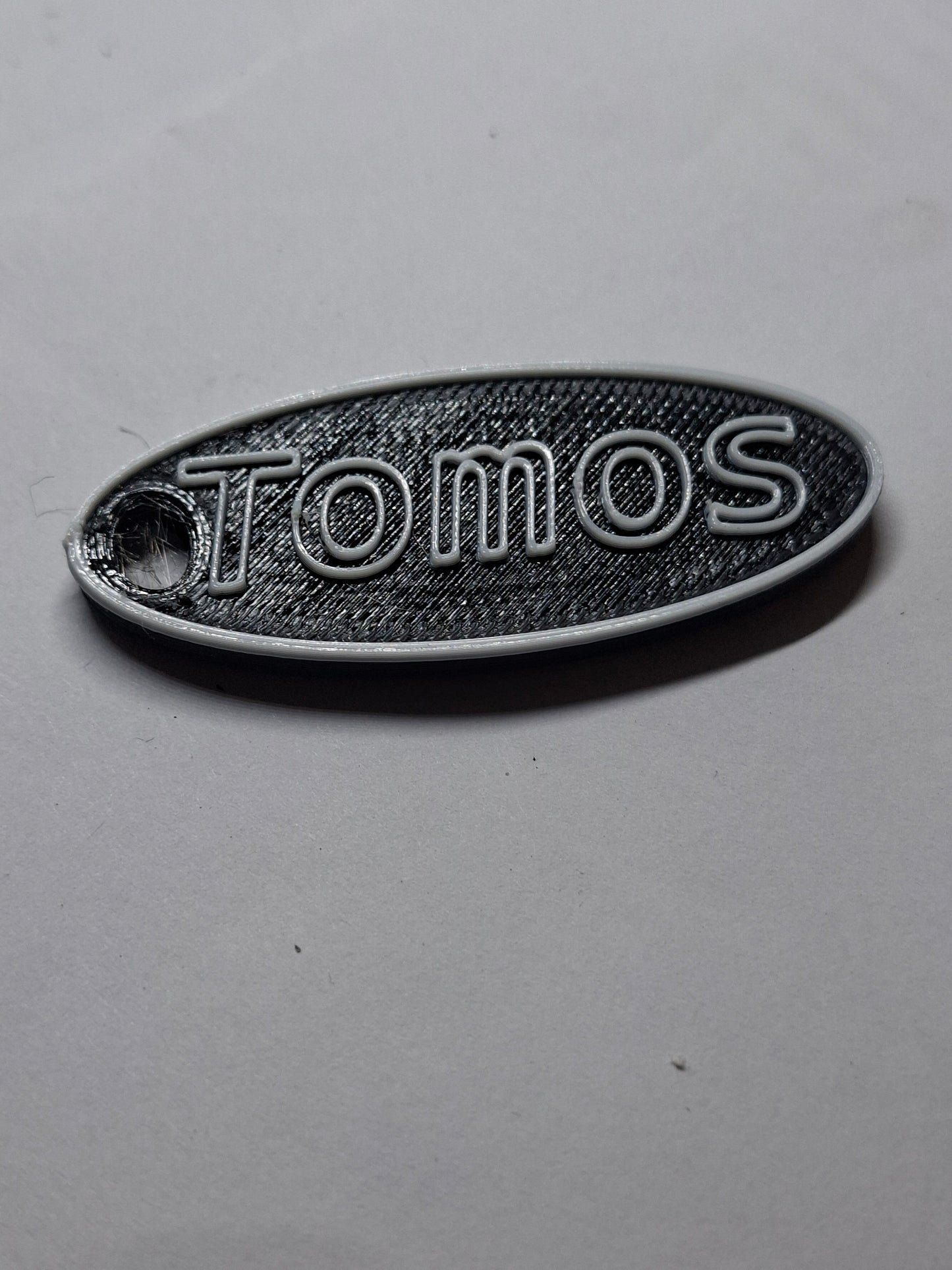 Sleutelhanger Tomos ovaal