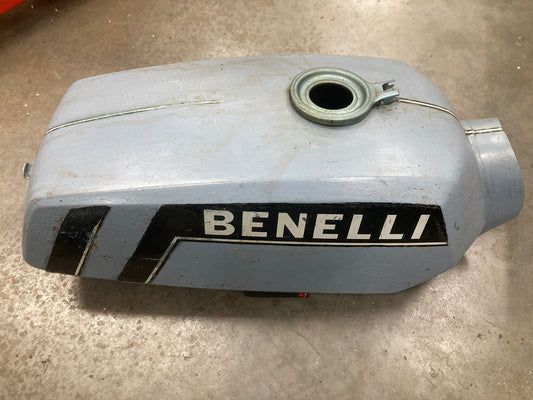 Tankset met zijkappen Benelli GTV 50 2e hands blauw