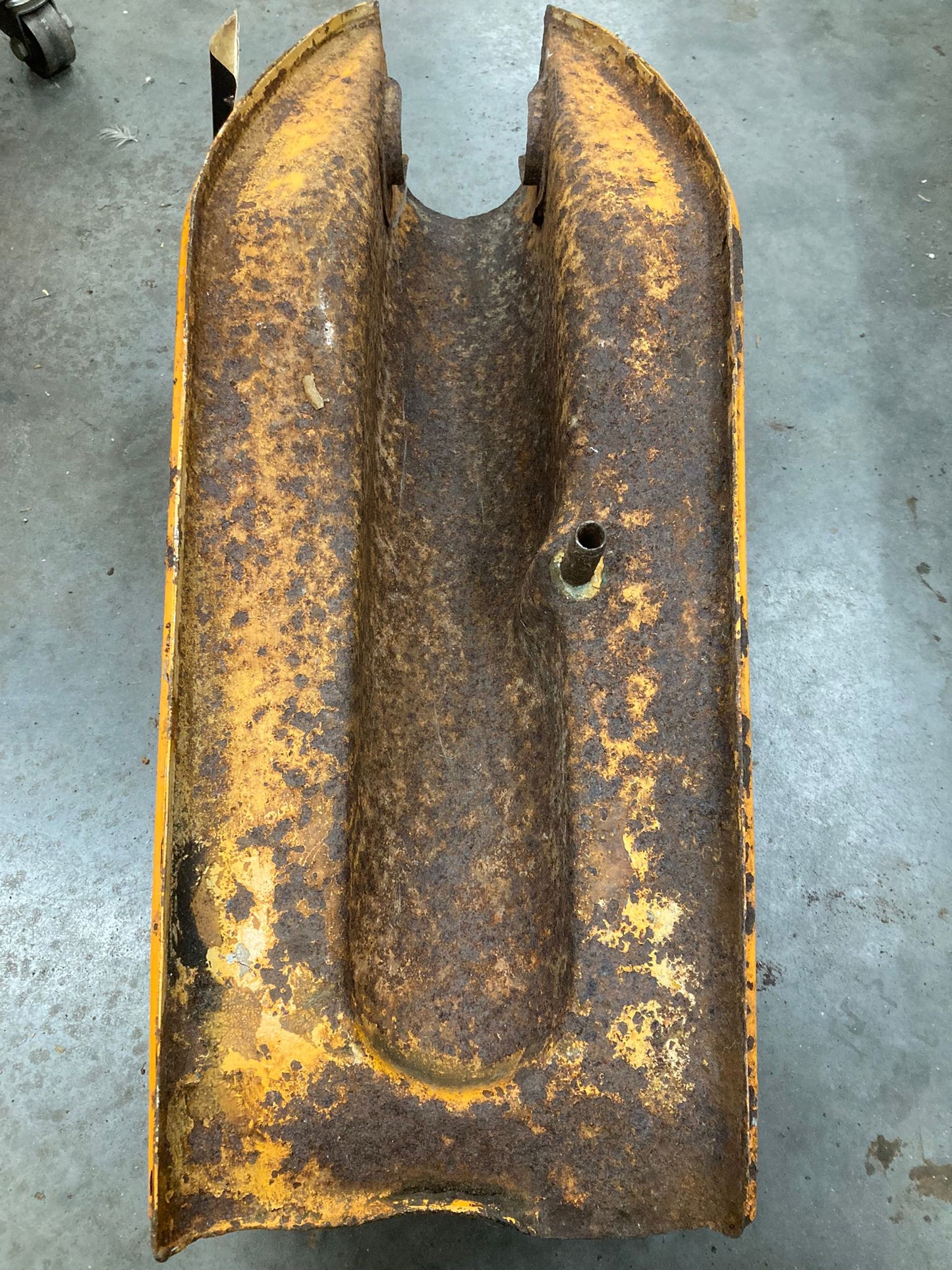 Benzinetank Benelli T50 / Turismo oranje