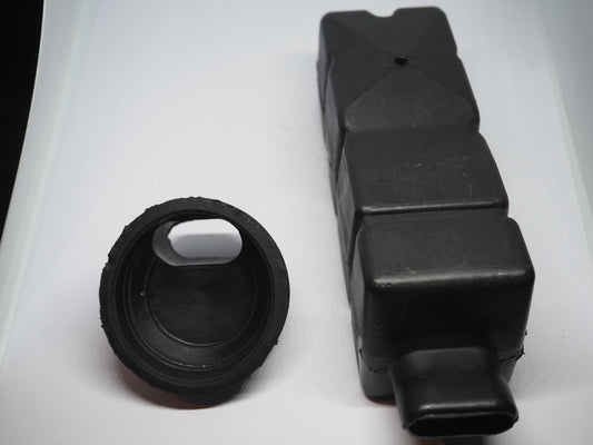 Ruisbox / luchtfilterhuis Tomos A3 S25 Dellorto SHA met aanzuigrubber ovaal