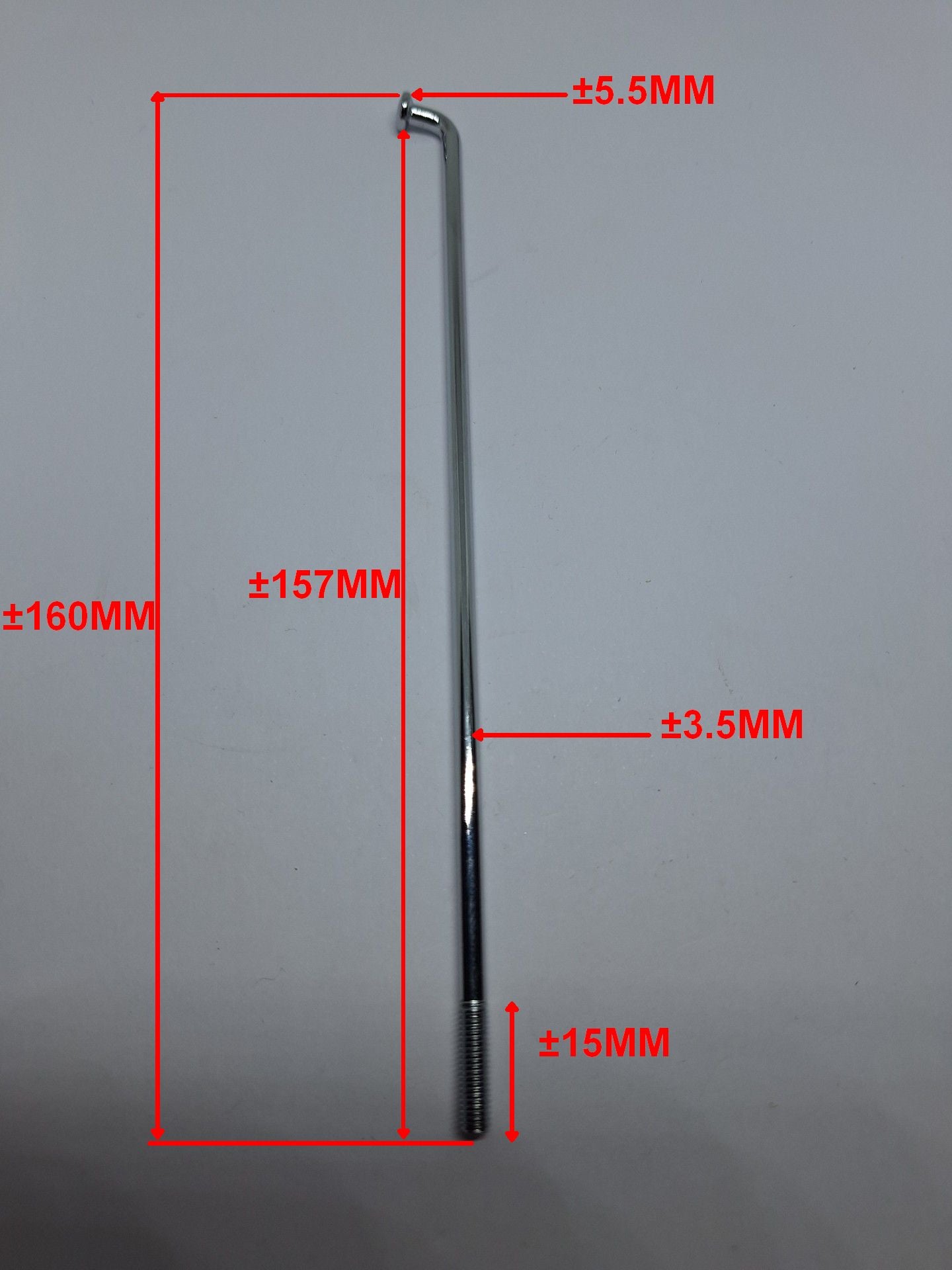 Spakenset 3,5x160mm Tomos A3