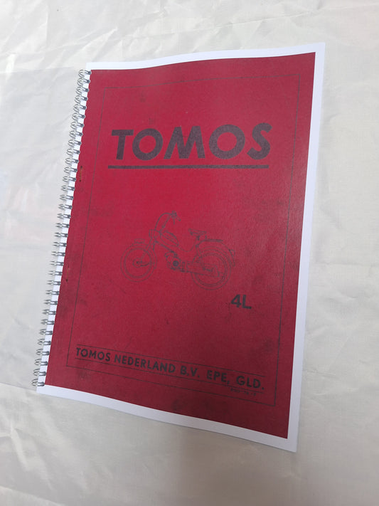 Onderdelencatalogus Tomos 4L / 4TL / T4L