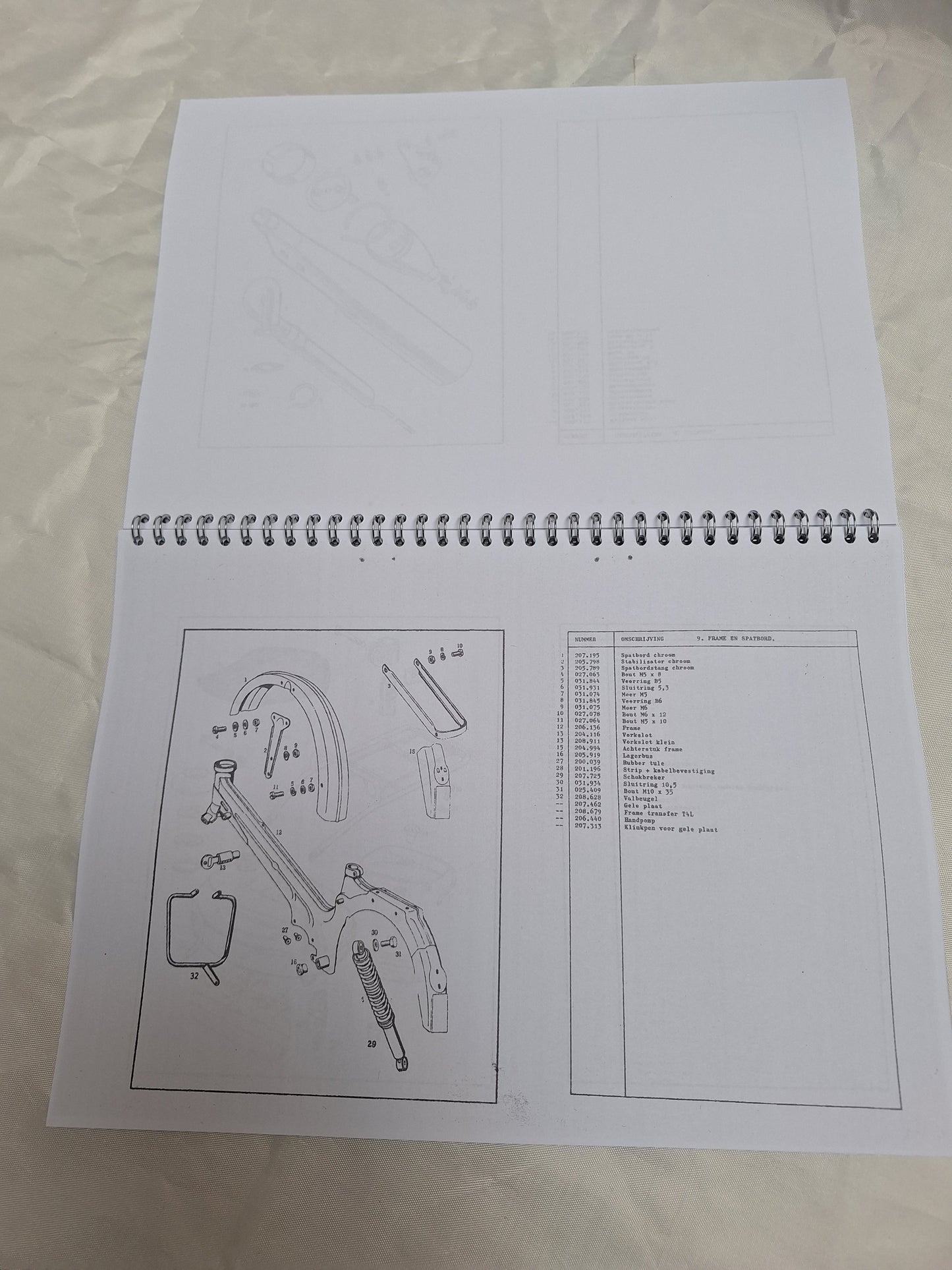 Onderdelencatalogus Tomos 4L / 4TL / T4L