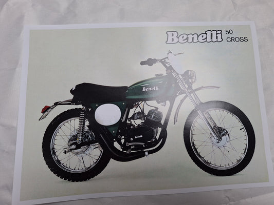 Folder Benelli 50 Cross Groen