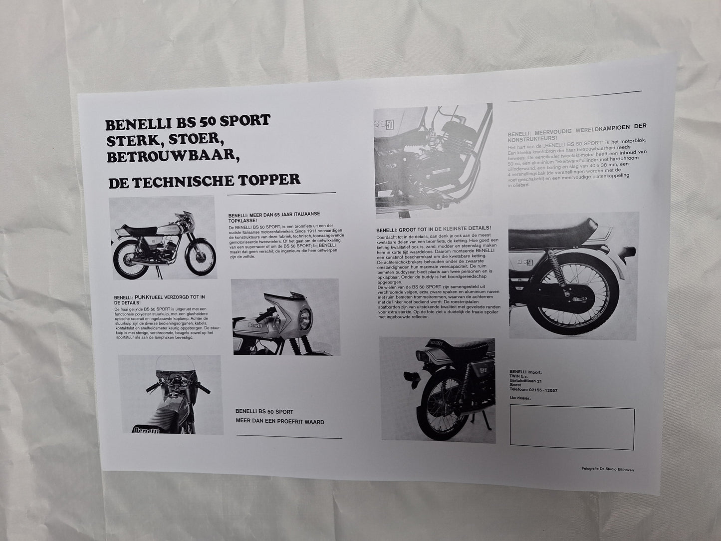 Poster Benelli BS50