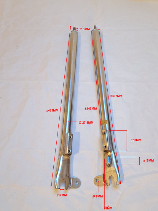 Vorkpootset Universeel 27,5 x 485 MM