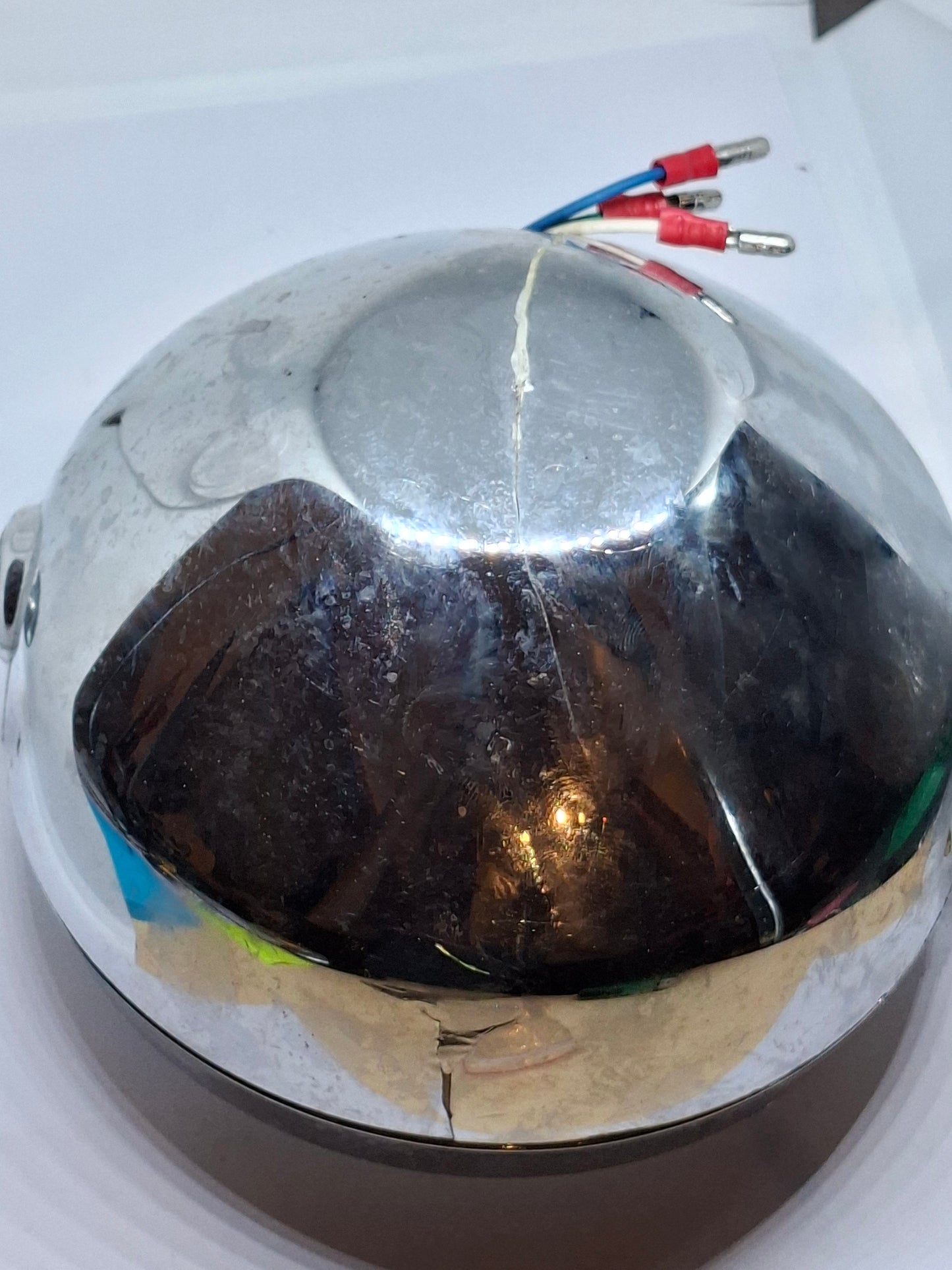 Koplamp Tomos Revival (1) met schade