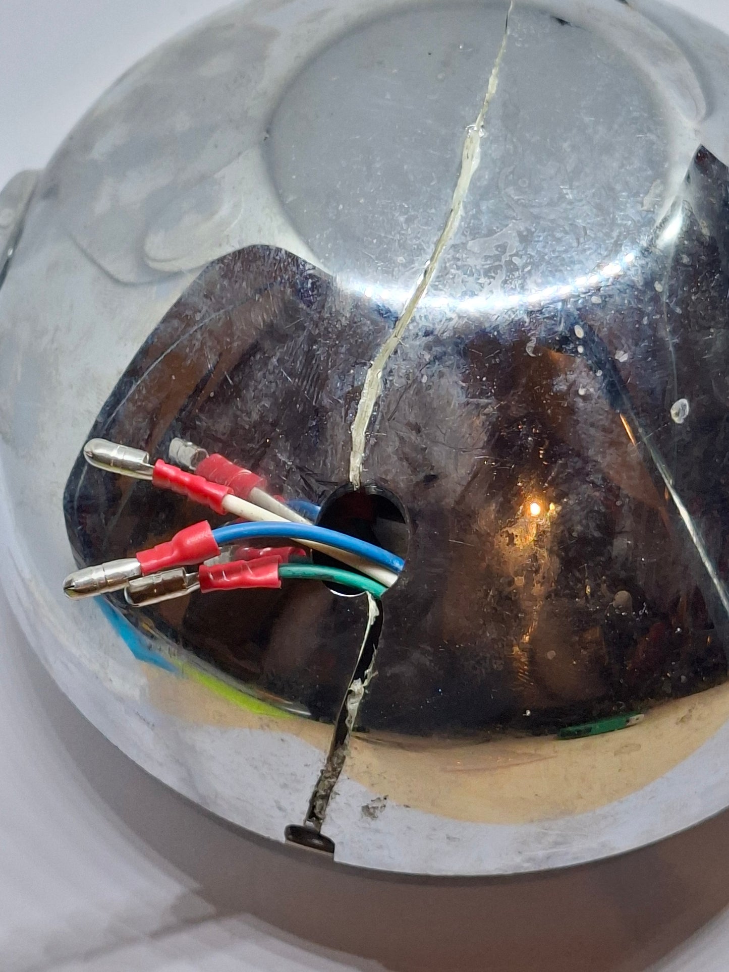 Koplamp Tomos Revival (1) met schade