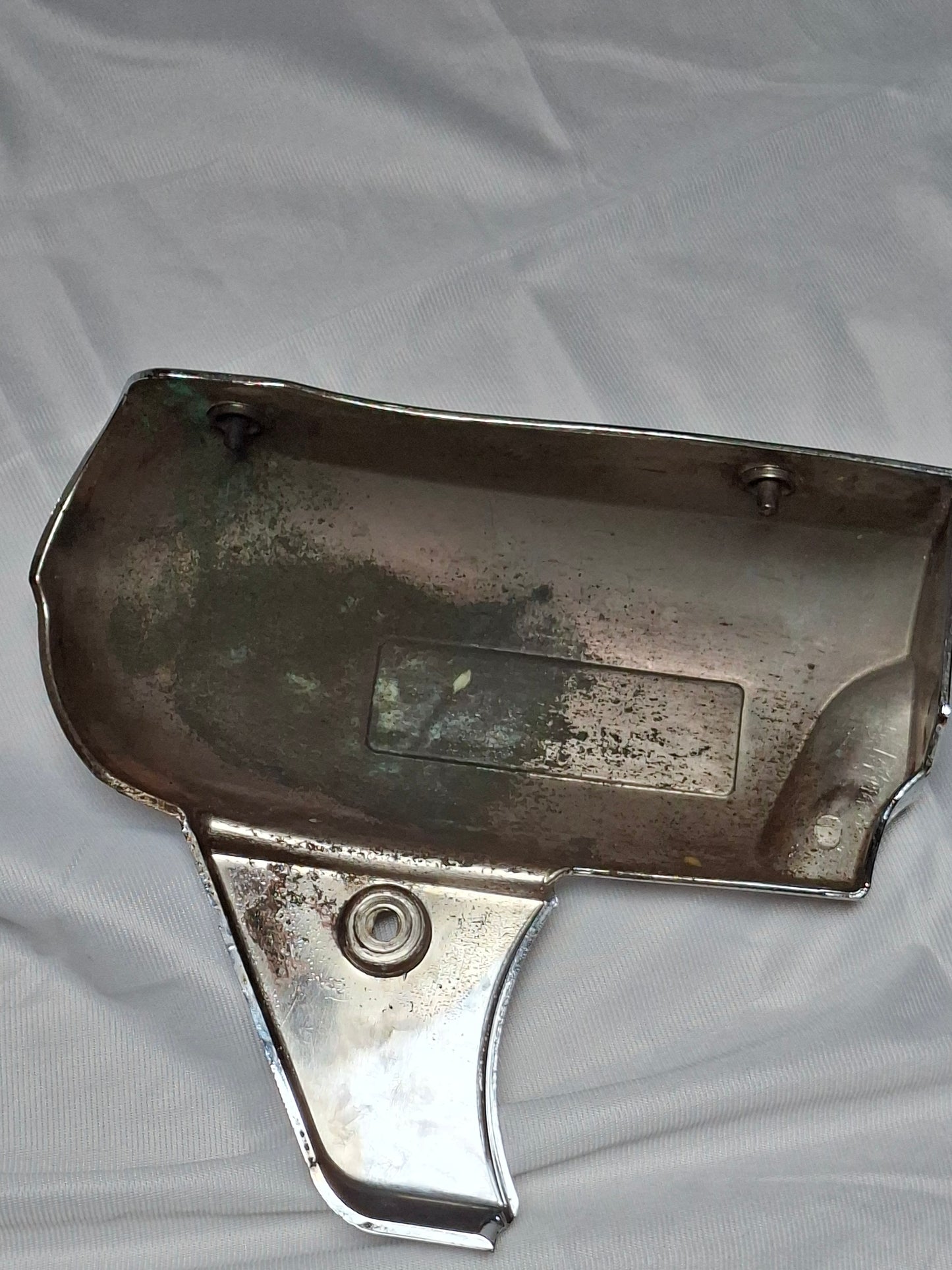 Motorscherm Tomos Revival links chroom
