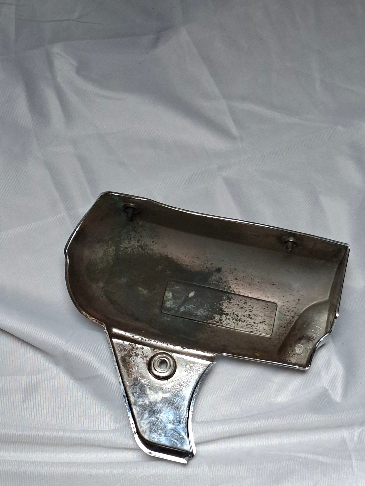 Motorscherm Tomos Revival links chroom