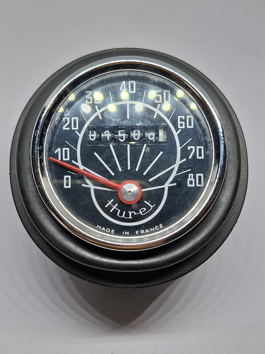 Kilometerteller Huret 60mm 80km/u zwart 1509km