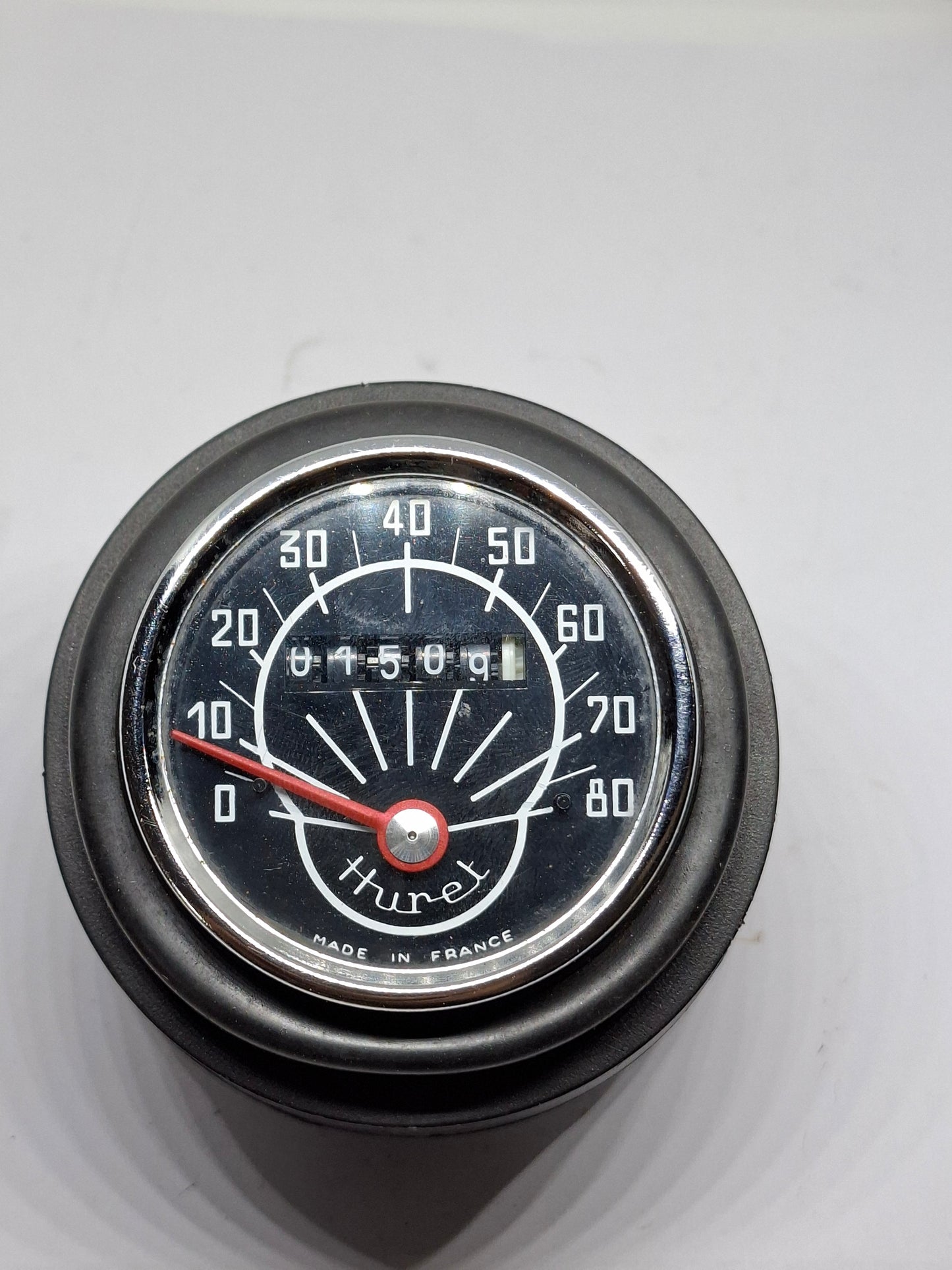 Kilometerteller Huret 60mm 80km/u zwart 1509km