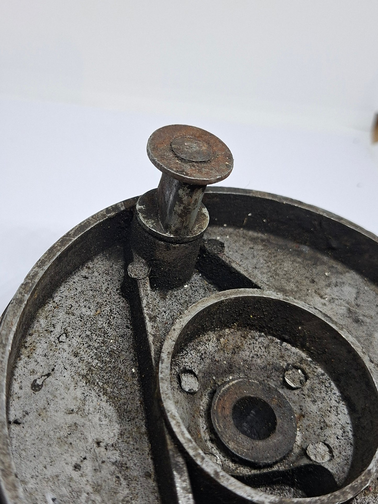 Remankerplaat voorzijde groot Grimeca Benelli / Motobi / Guzzi