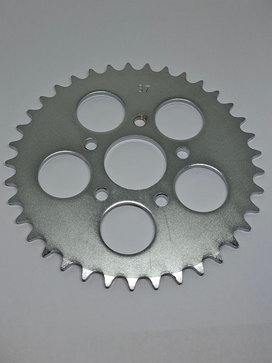 Achtertandwiel 37 Tands 5 gaats Tomos Revival