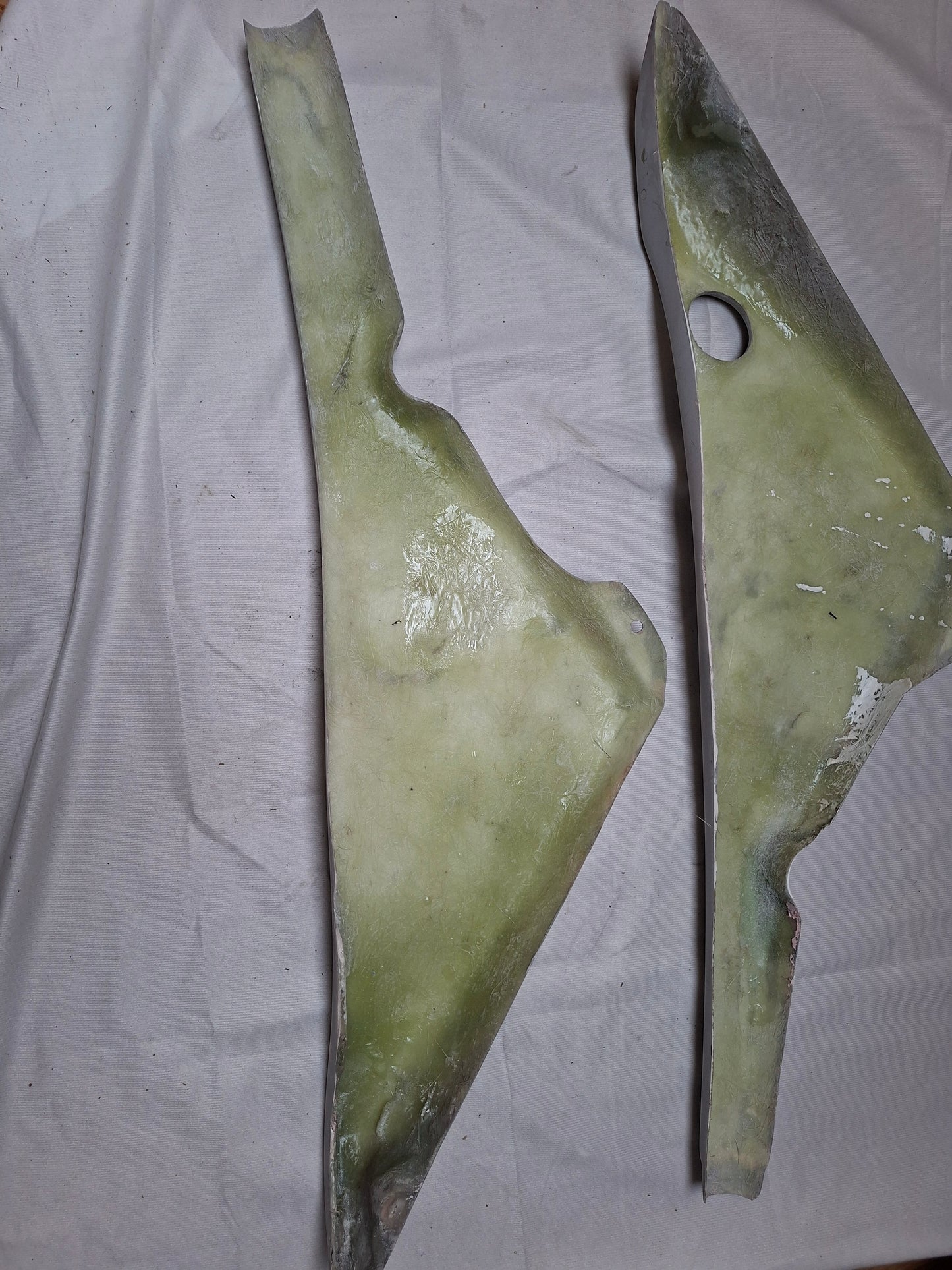 Zijkapset links/rechts Tomos AT / AT50 / BT / BT50 – Polyester