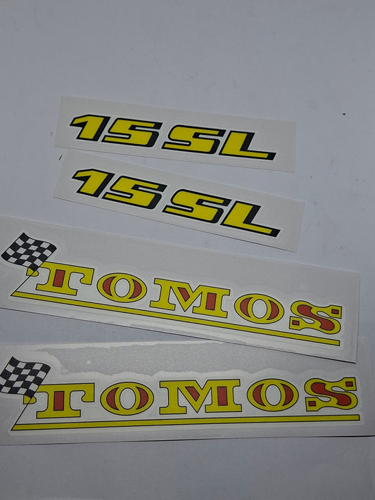 Stickerset Tomos 15 SL