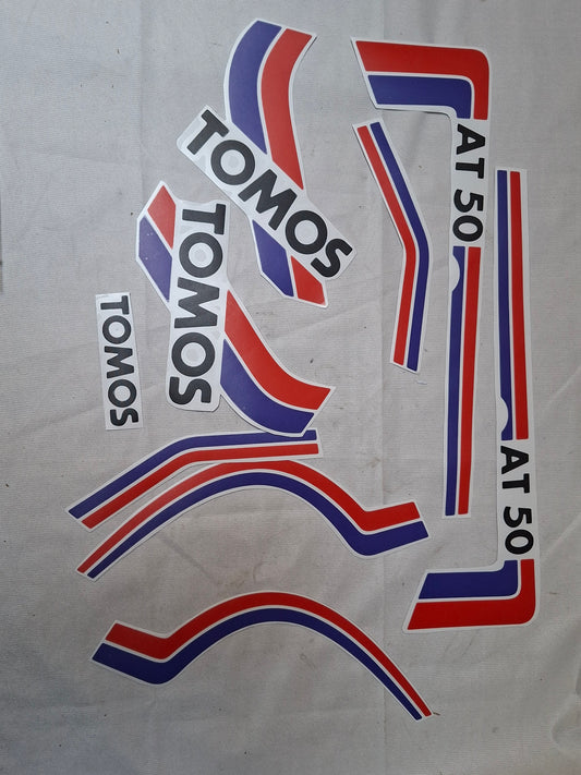 Stickerset Tomos AT50 compleet
