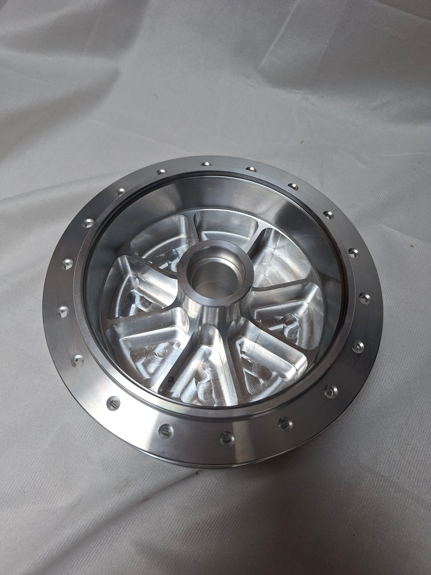 Voornaaf CNC Grimeca Tomos Sprint Electronic / E90 / T15 SL