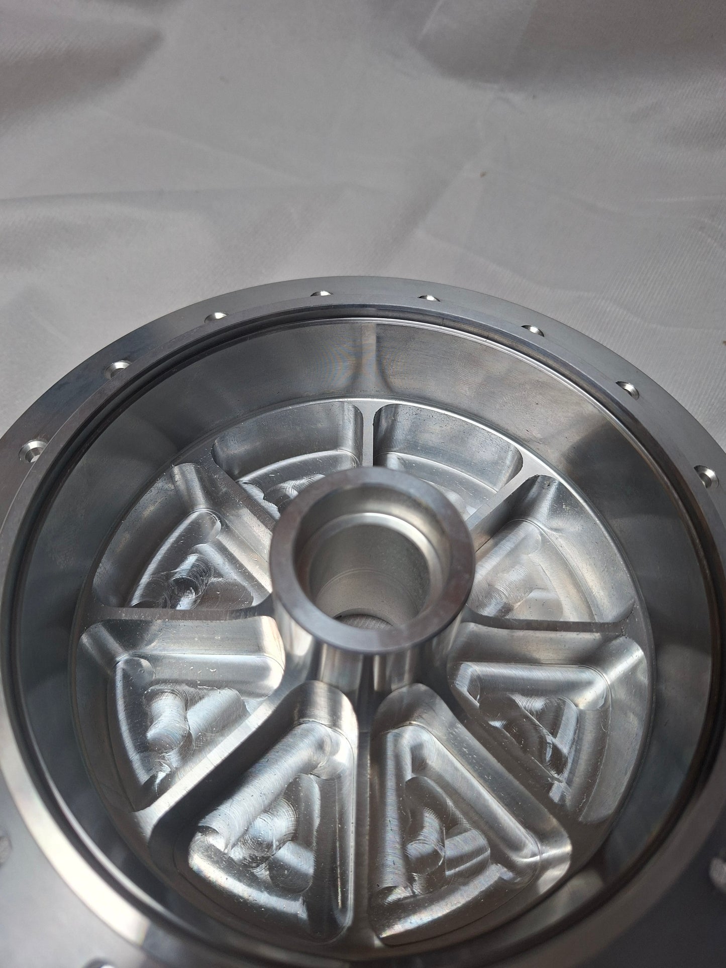 Voornaaf CNC Grimeca Tomos Sprint Electronic / E90 / T15 SL