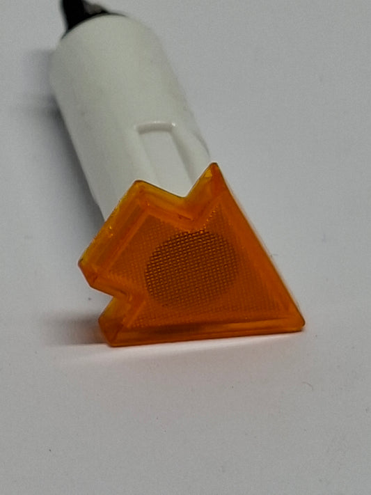 Controlelampje oranje pijl universeel 6 volt