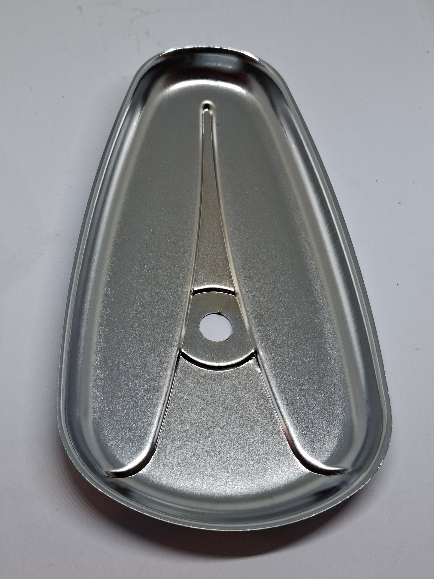 Gereedschapdeksel tank chroom Tomos 4L