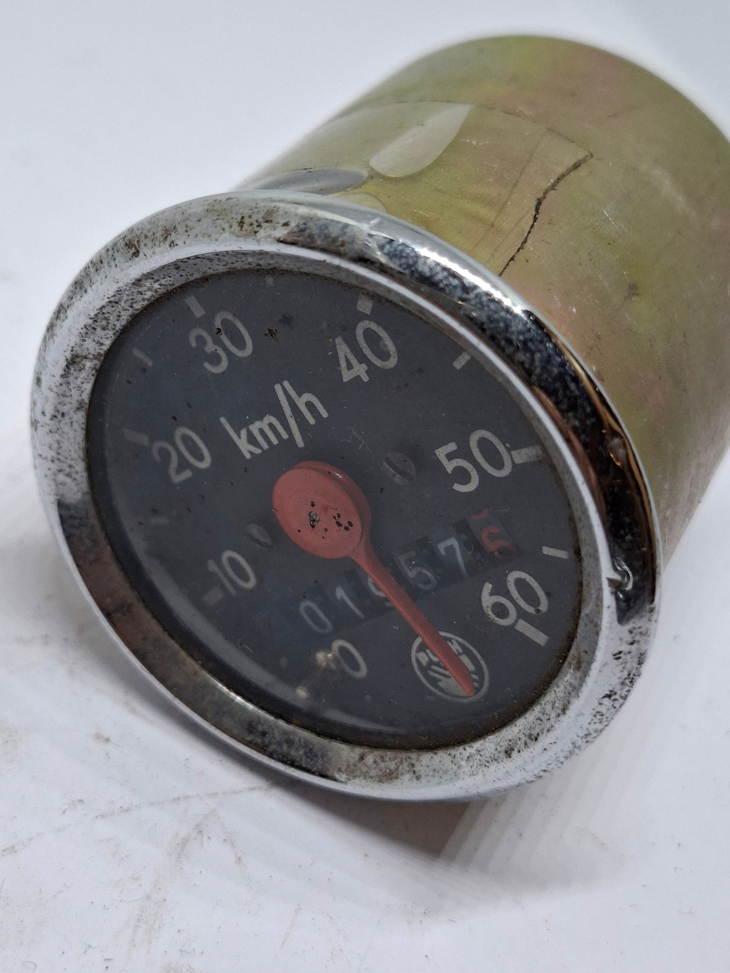 Kilometerteller Puch 48mm 60km/u zwart