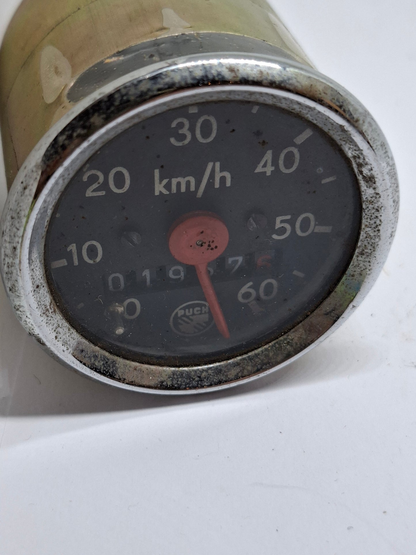 Kilometerteller Puch 48mm 60km/u zwart