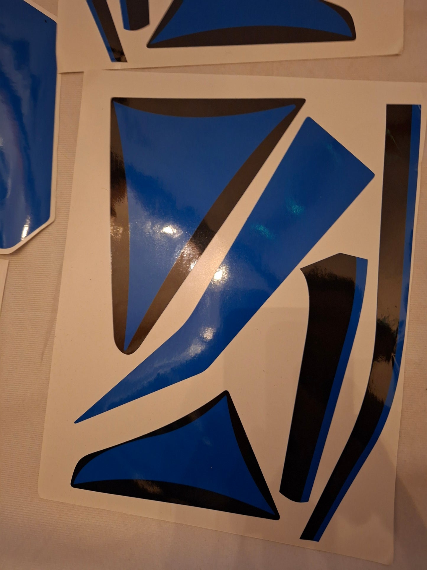 Stickerset Tomos NTX50 blauw