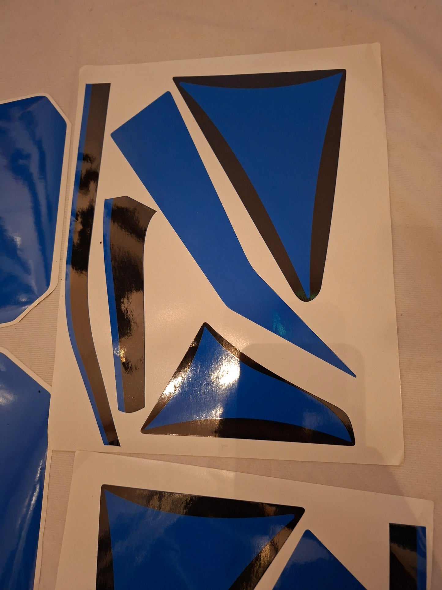 Stickerset Tomos NTX50 blauw