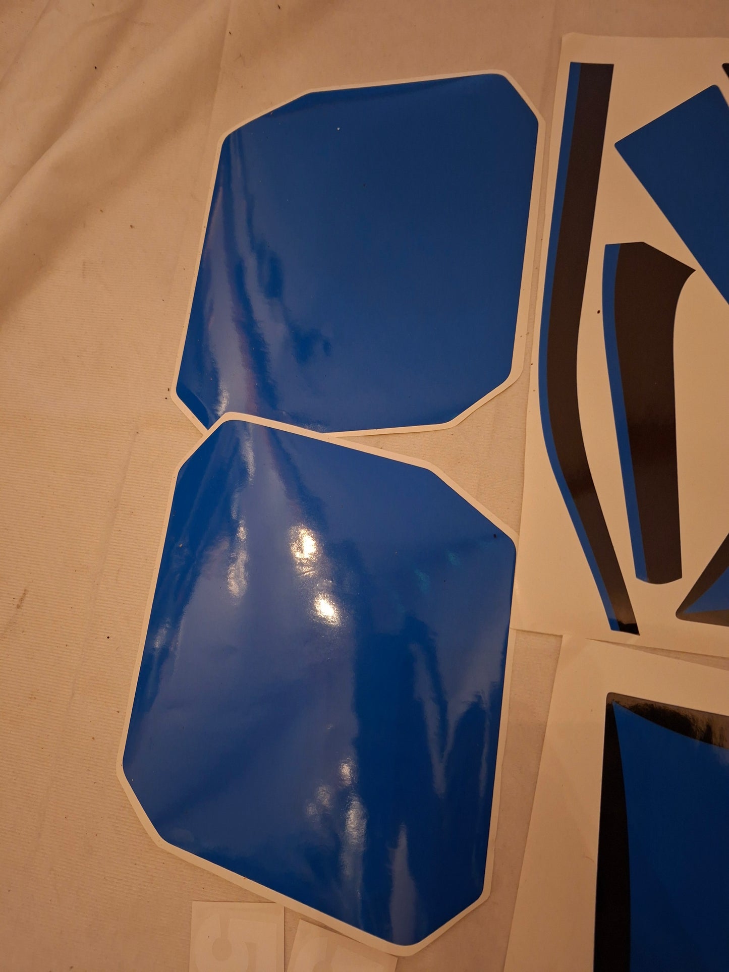 Stickerset Tomos NTX50 blauw