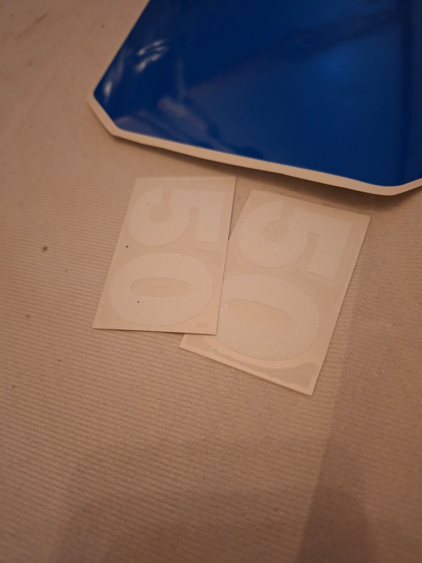 Stickerset Tomos NTX50 blauw