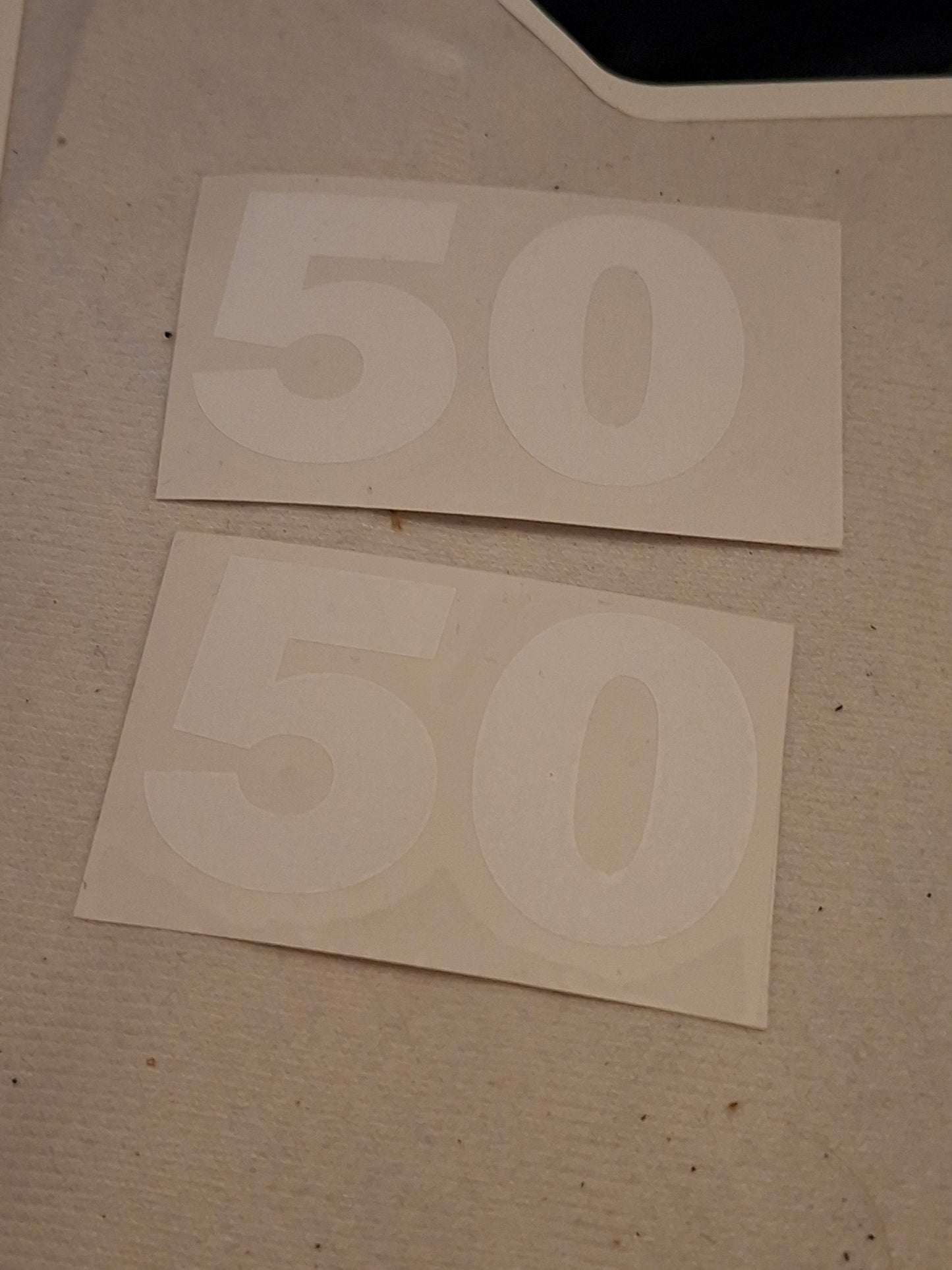 Stickerset Tomos NTX50 goud