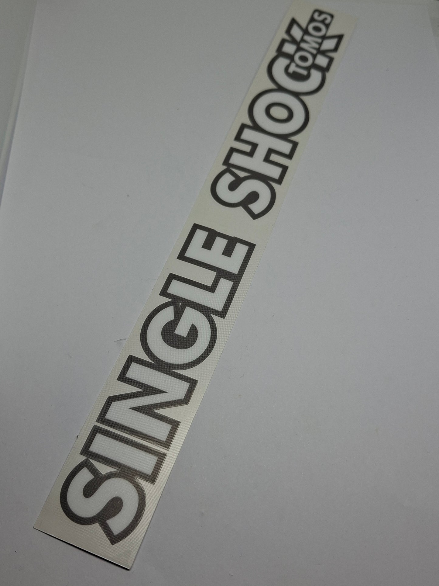 Sticker Single Shock Tomos NTX / CTX